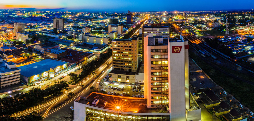 Lusaka skyline